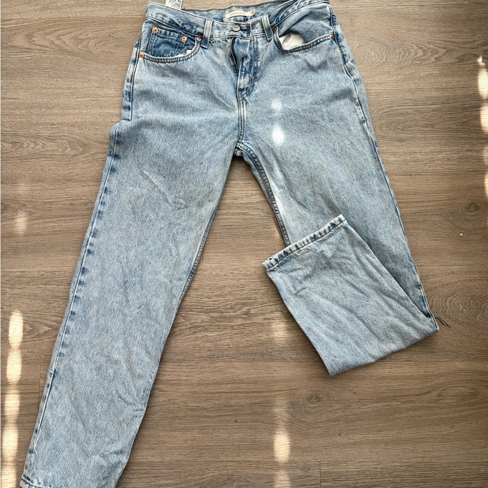 Levi's Women's Straight Leg Jeans in Light Blue